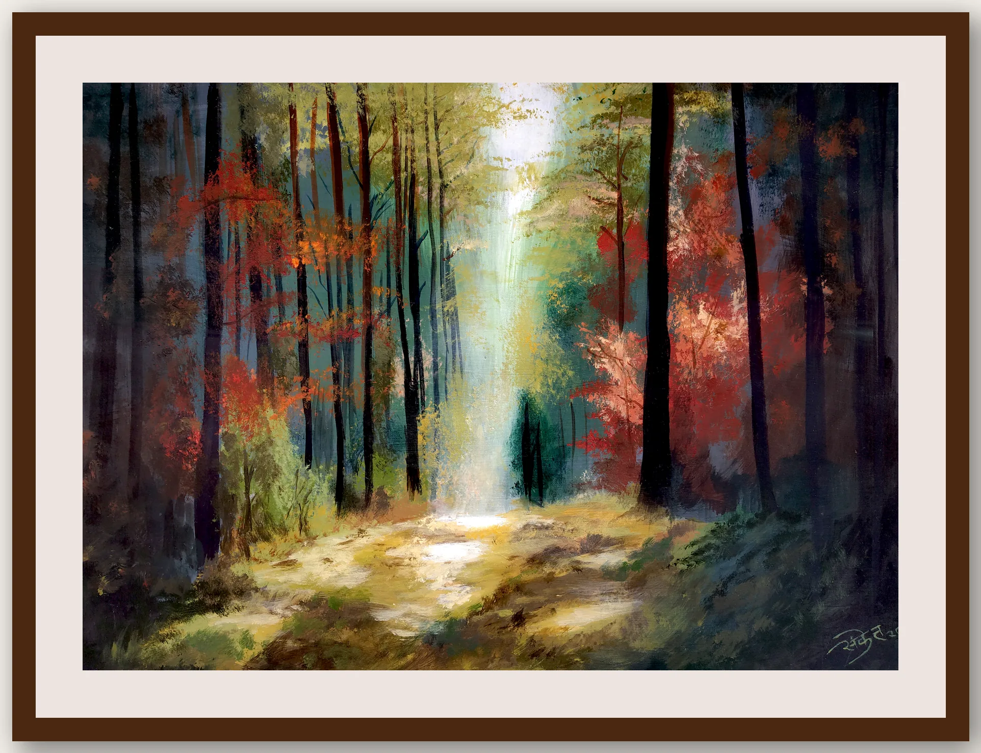Ray in Jungle - Framed