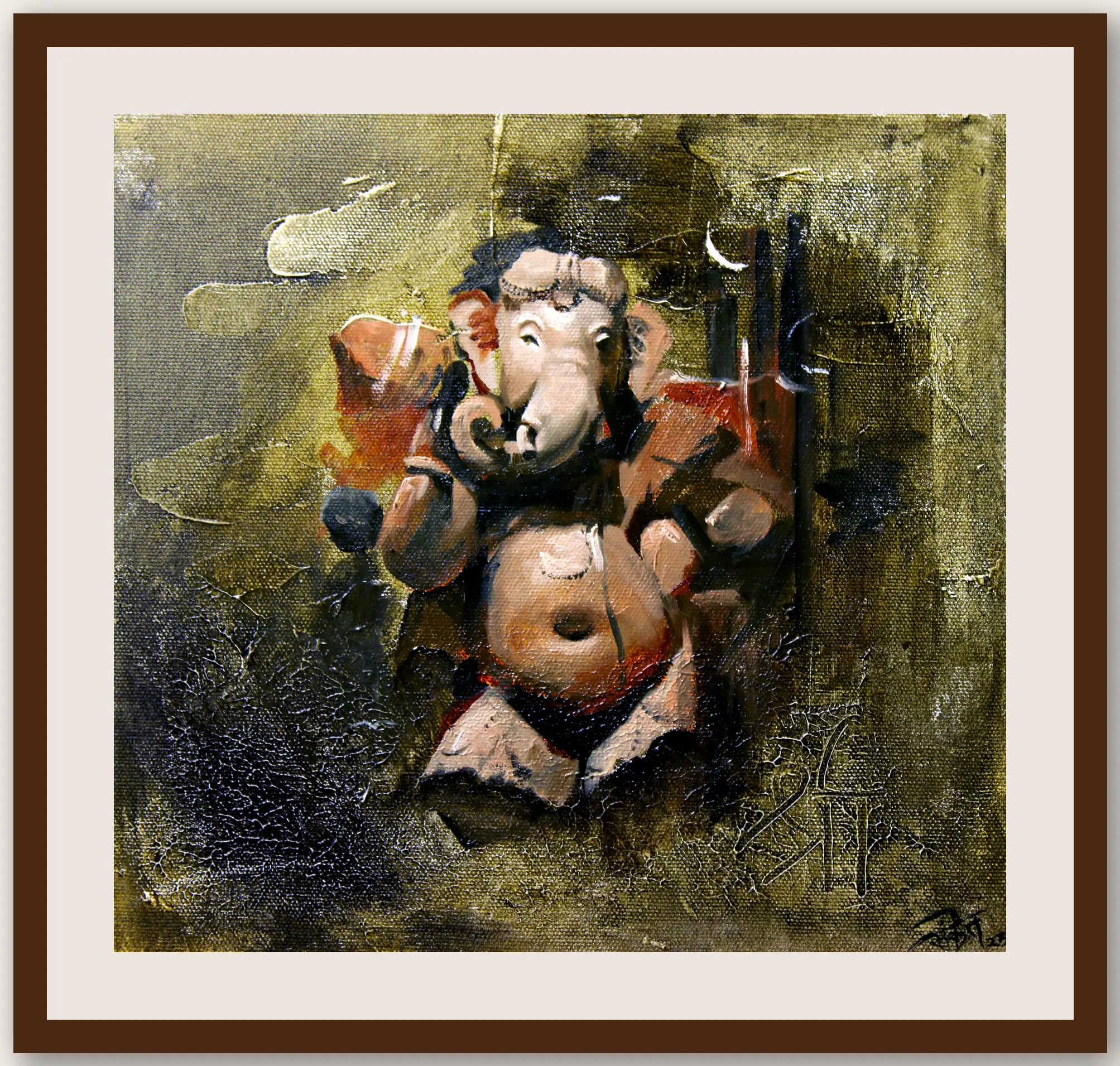 Ganesh ji 1 - Framed