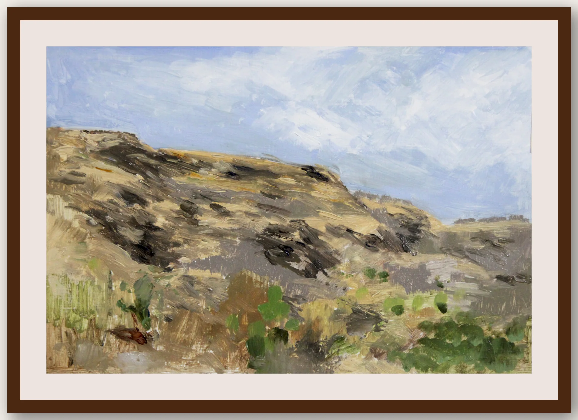 Oil Landscape 10 - Framed