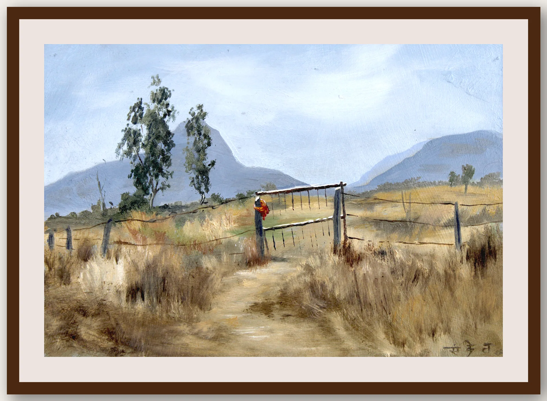 Oil Plein 02 - Framed