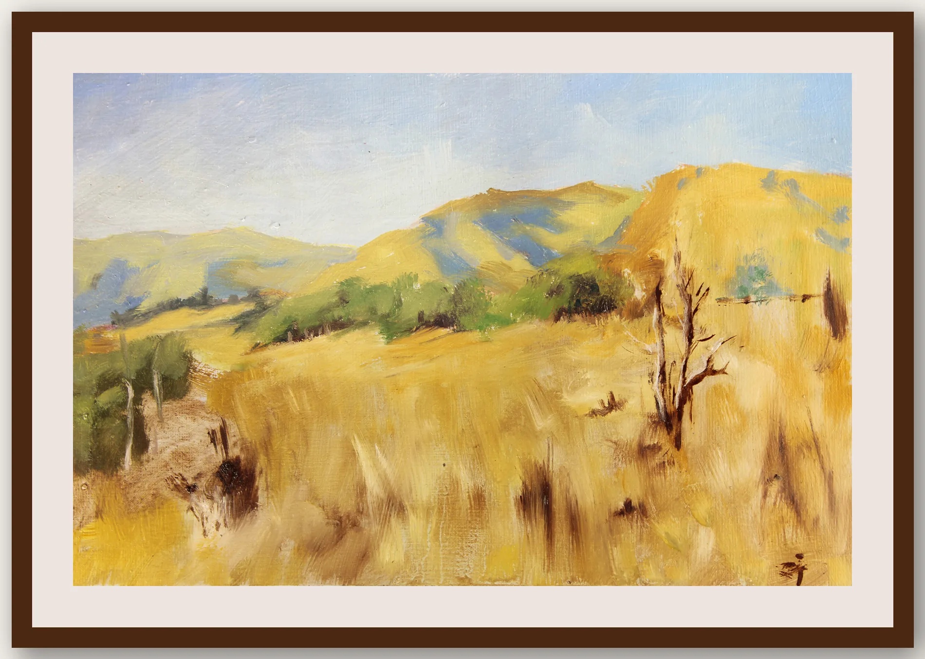 Oil Plein 09 - Framed