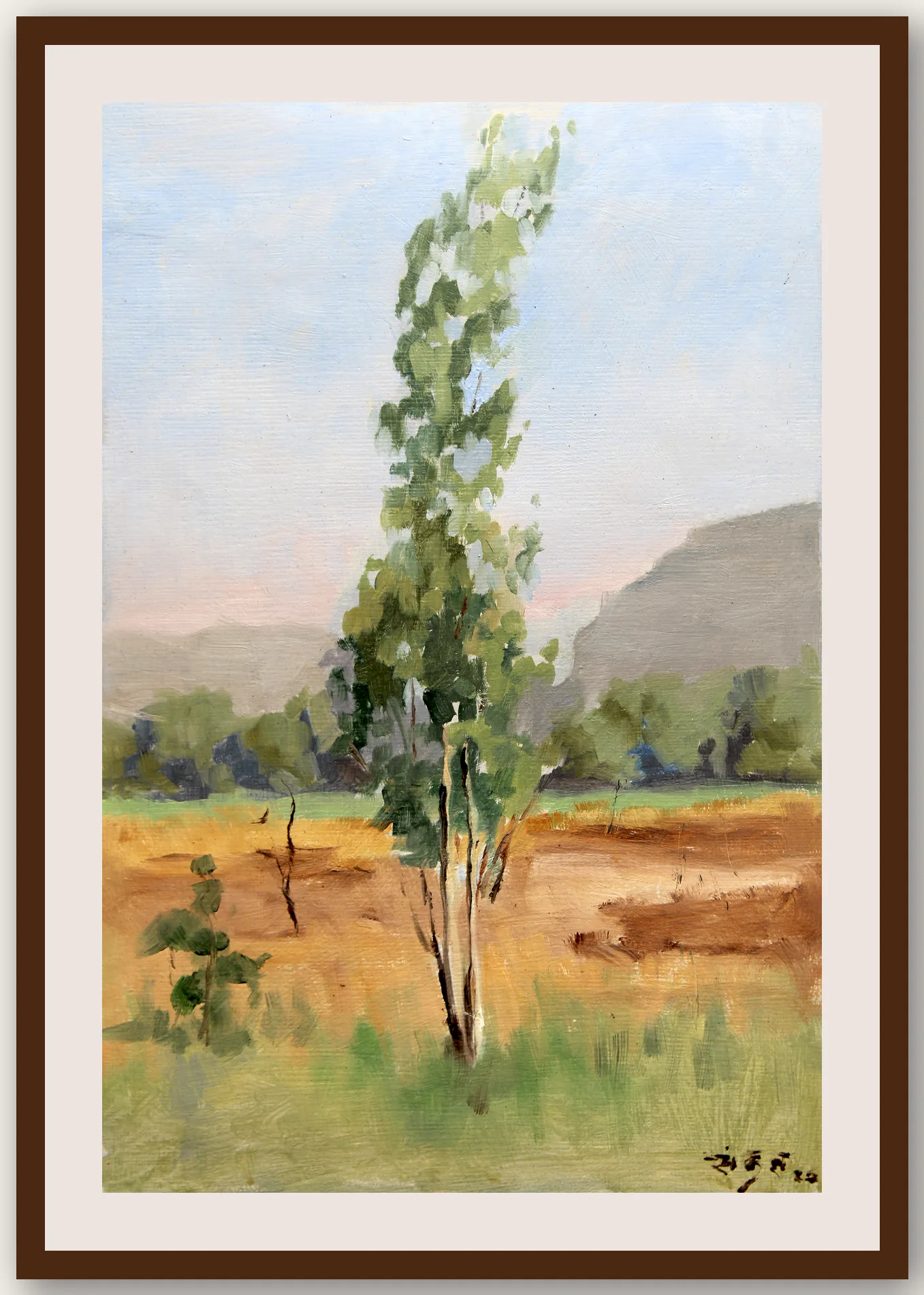Oil Plein 13 - Framed