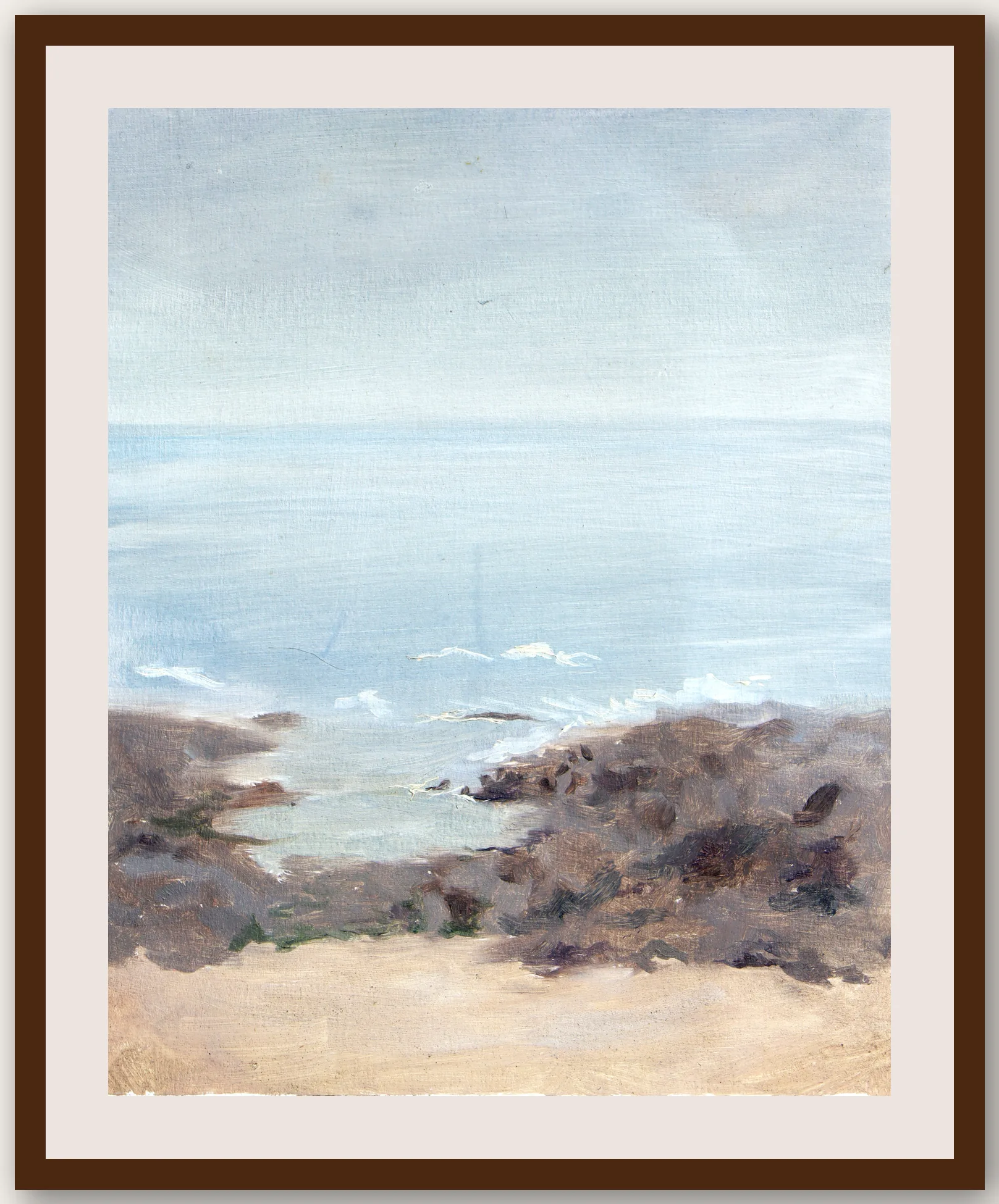 Oil Plein 20 - Framed
