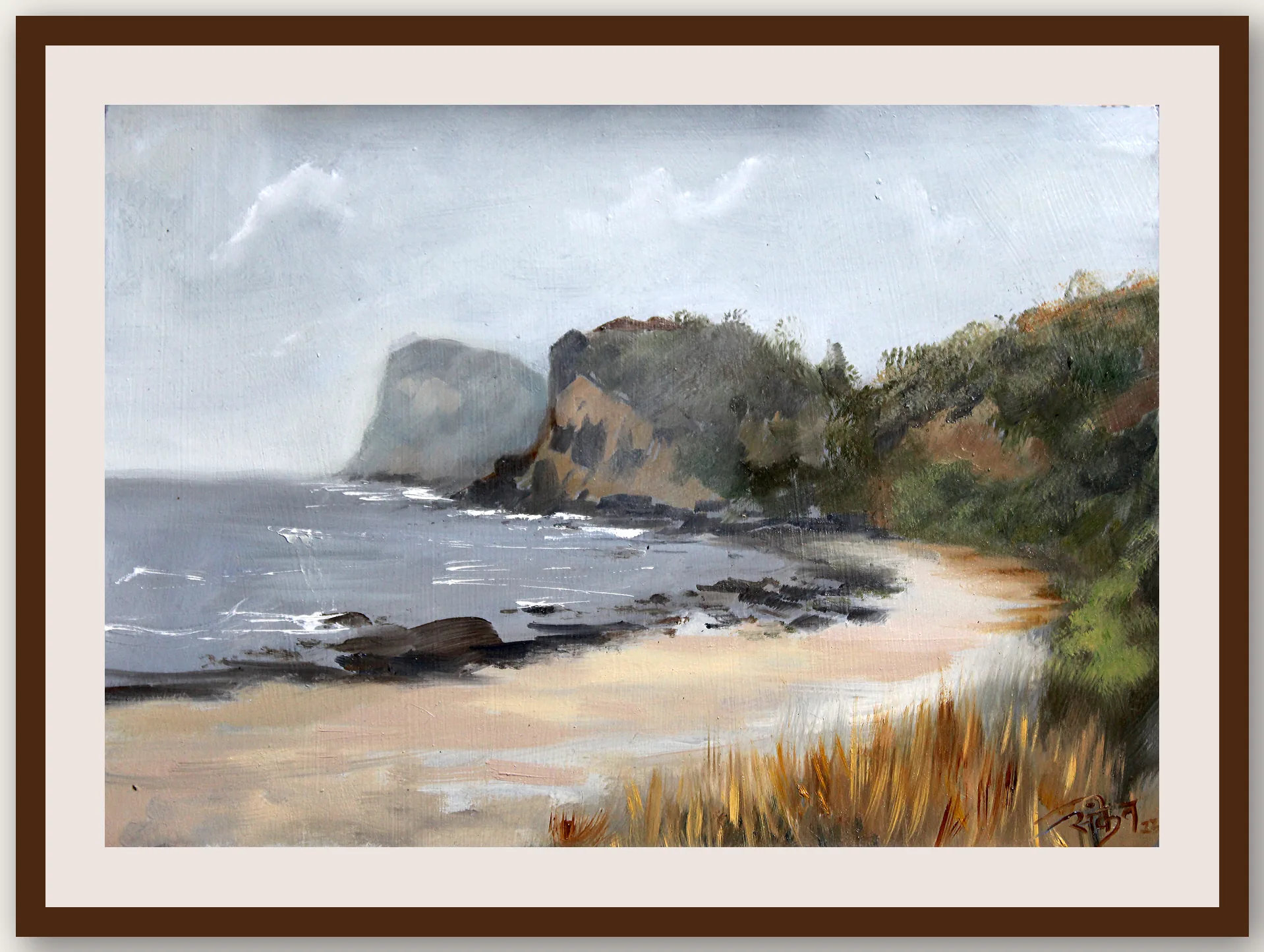 Oil Plein 39 - Framed