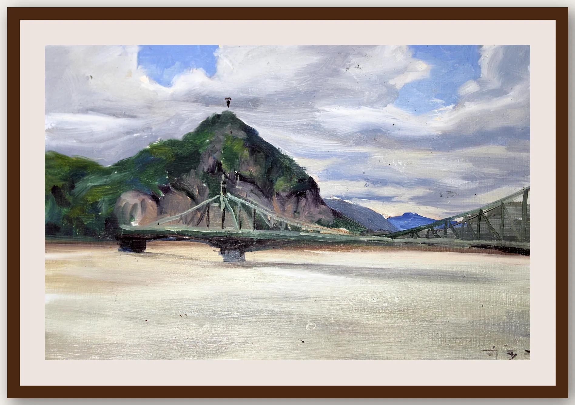 Oil Plein 41 - Framed