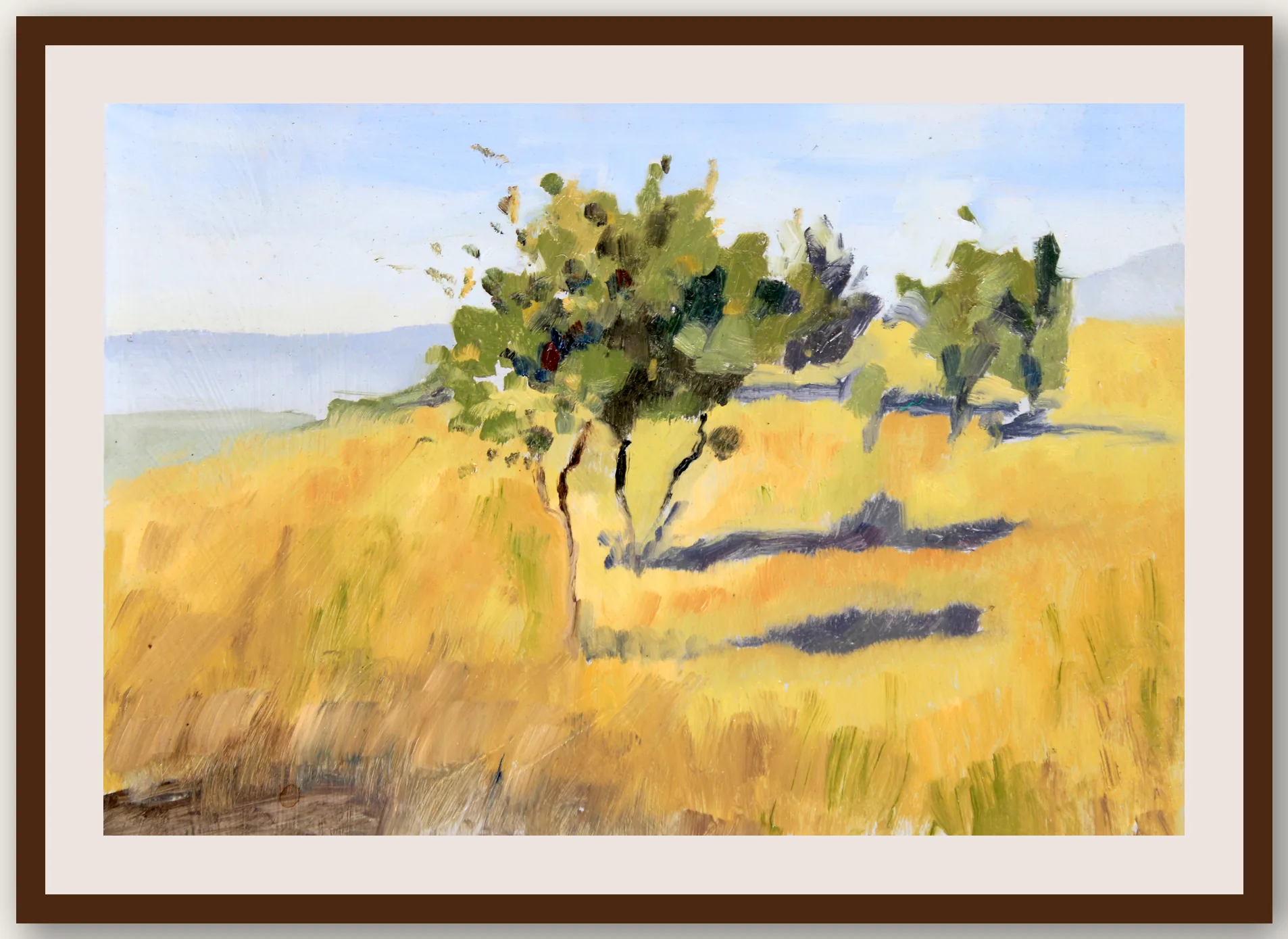 Oil Plein 47 - Framed