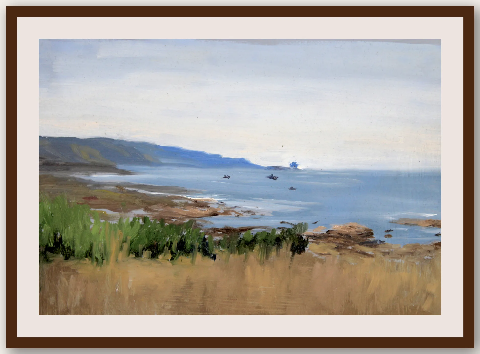 Oil Plein 48 - Framed