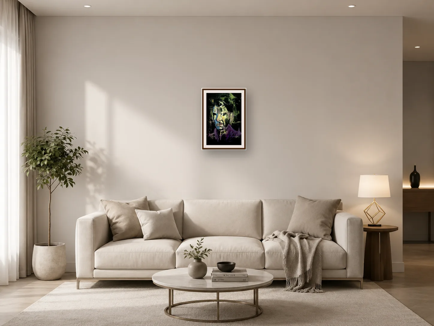 Abstract Portrait 6 - Room simulation